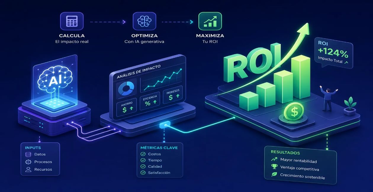 Cómo calcular y maximizar el ROI de la IA generativa
